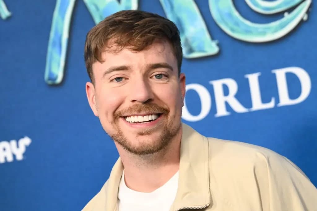 MrBeast (Jimmy Donaldson) smiling at a red carpet event